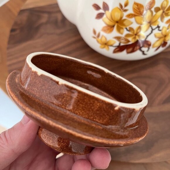 Vintage Sadler Harvest Teapot Autumn Colours Made England Ceramic Tea Time - Picture 11 of 12